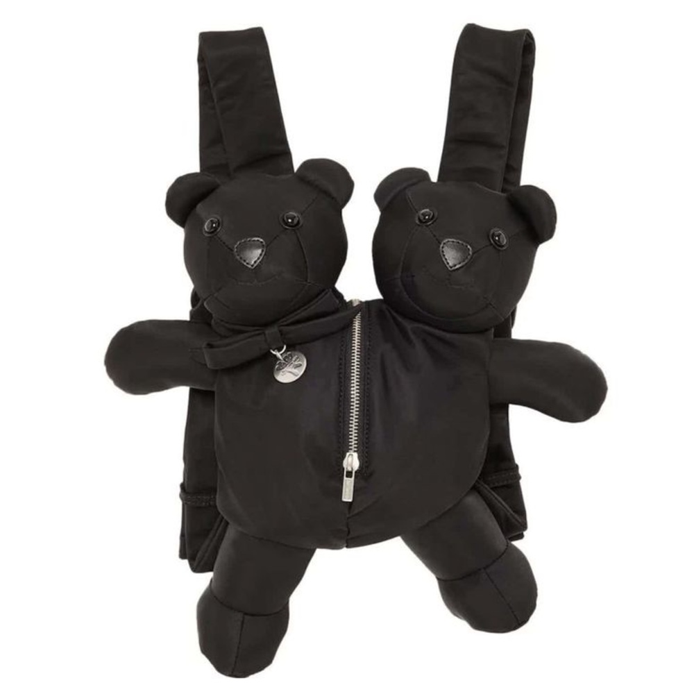 HEAVEN BY MARC JACOBS NYLON DOUBLE HEAD BEAR BAG NEW LIMITED RARE NWT